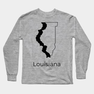 Illinois, LA. Long Sleeve T-Shirt